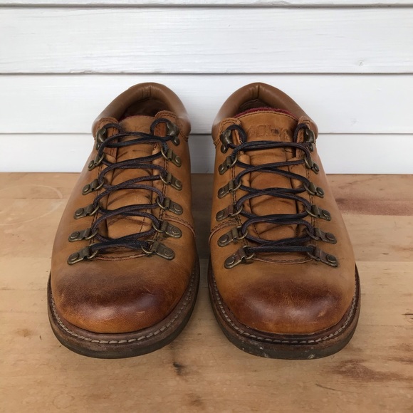 Olukai Mauna Lalo Brown Leather Shoes 